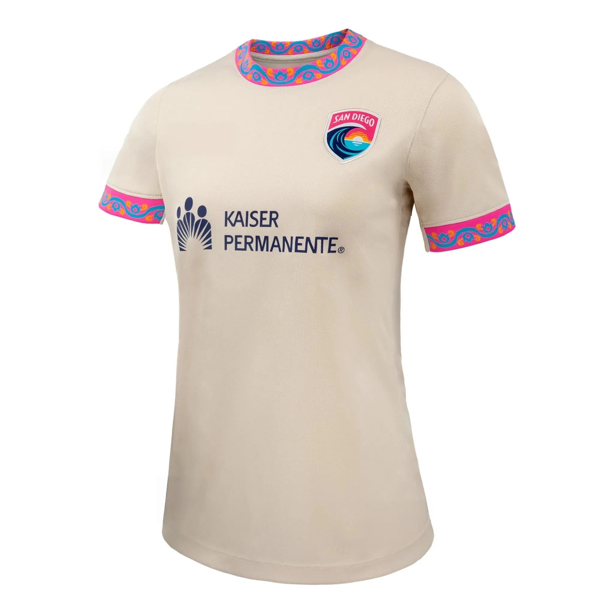 2026-27 Neues San Diego Fußballtrikot 3D-Druck Y2K Familienkleidung T-Shirts Geeignet für Alltag und Training Schnelltrocknend – Detail 4
