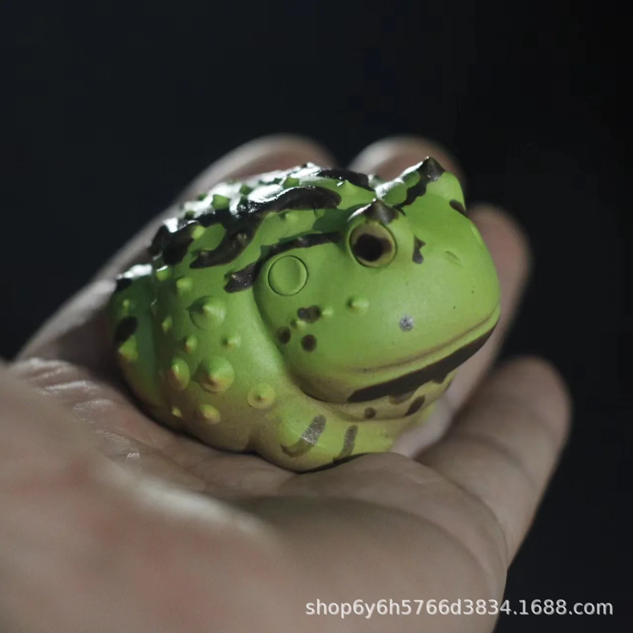 Tea Pet King Horned Frog Wealth-Attracting Frog Tea Play Fish Tank Landscaping Decoration Tea play