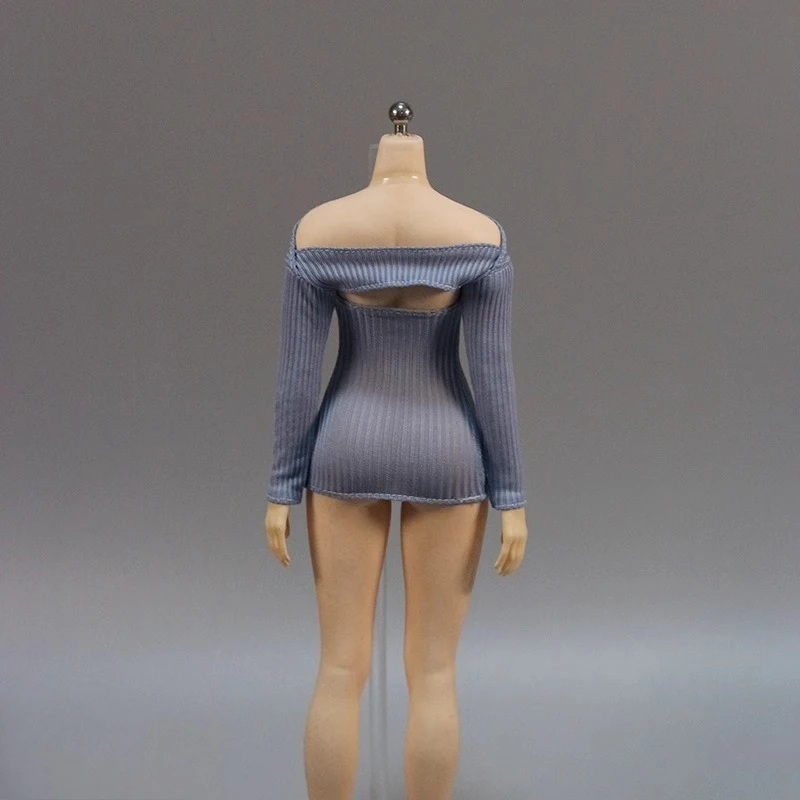 DMTOYS 1/6 Scale ตุ๊กตาหญิงแขนยาวผ้าคลุมไหล่ชุดชุดเสื้อผ้าสําหรับ 12 "PH TBL 42 53 10 ตัวเลขการกระทํา Body