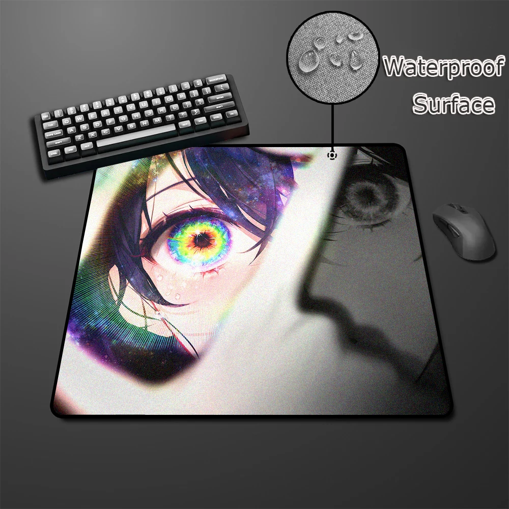 

Colorful Universe Eye Anime Mousepad Art Non-Slip E-Sports Gaming Mouse Pad Waterproof Ultrafine Surface Desk Mat Big Mouse Mat