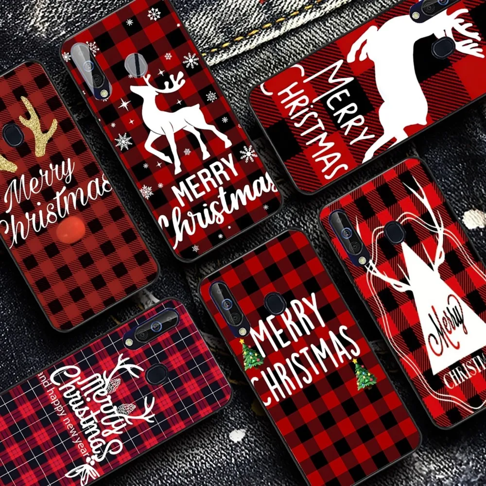 Christmas Reindeer Merry Christmas Phone Case For Samsung A 10 11 12 13 20 21 22 30 31 32 40 51 52 53 70 71 72 73 91 13 Shell