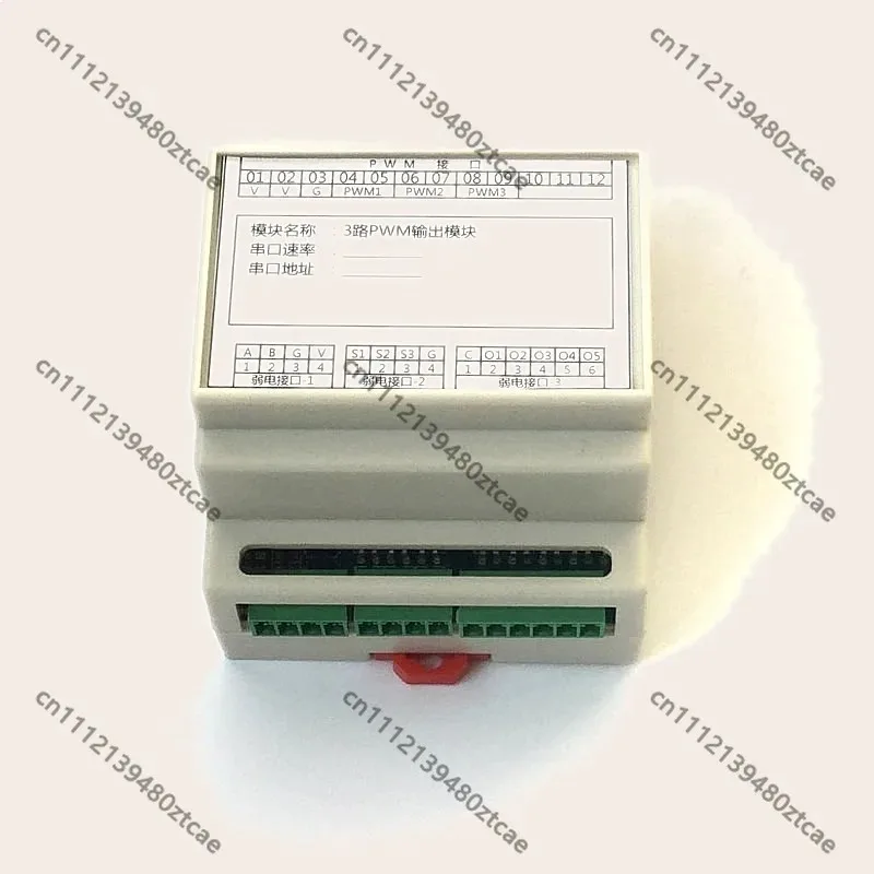 3 Channel High Power LED Dimmer Module RS485 PWM Constant Voltage Control