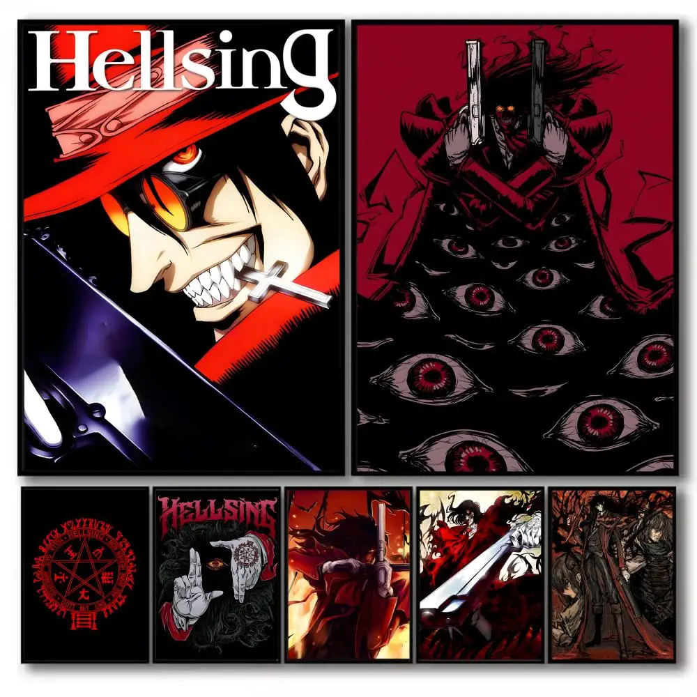 Anime H-Hellsing U-UltimateS Poster Holiday Gifts Decoration Designed For Home Restaurant Office Space Wall Art