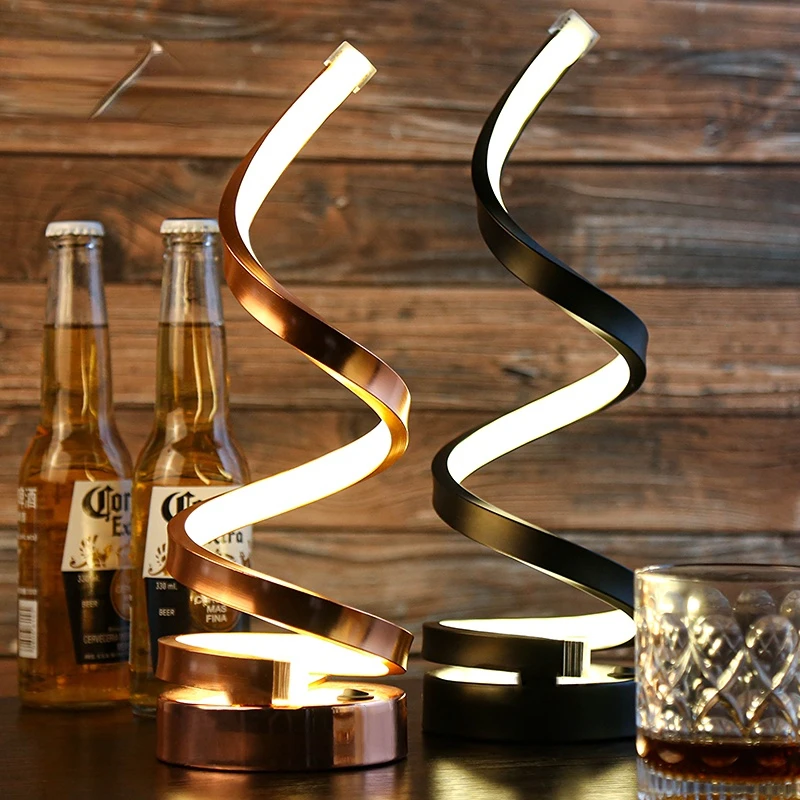 

American Creative Bar Table Lamp Vintage Restaurant Cafe Table Decoration Atmosphere Lamp KTV Clear Bar Lamp