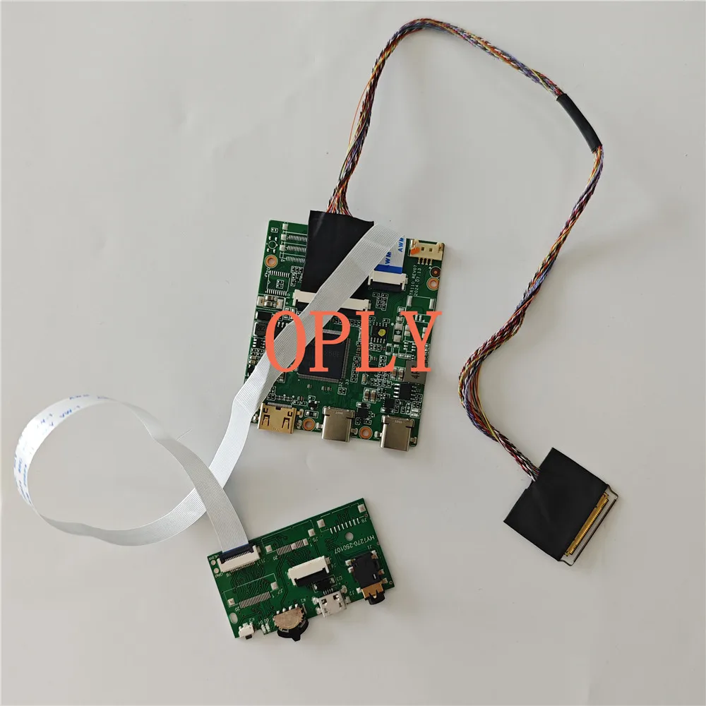 

2 TYPE-C MINI HDMI-compatible LVDS Control Board kit for LTN140AT20-401 LTN140AT20 14.0" 1366X768 screen monitor LCD LED panel