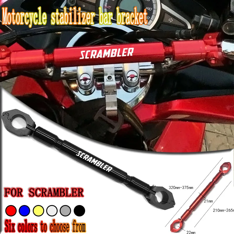 

Fit For Ducati Scrambler 800 400 1100 Icon Accessories Motorcycle Balance Bar Handlebar CNC Crossbar Levers Phone Holder Parts