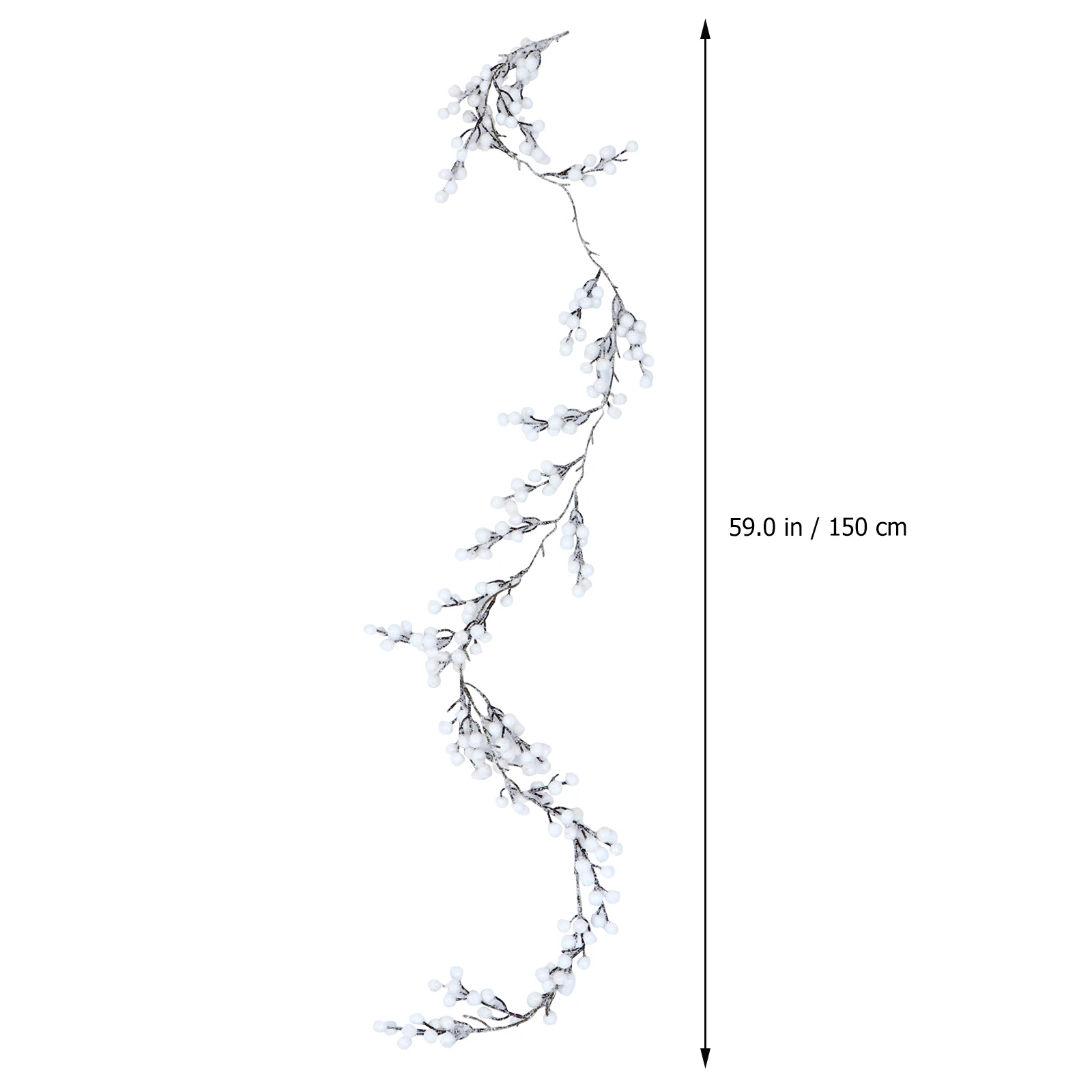 

Christmas Rattan Garland with Pine Cone Simulation Plastic DIY Bendable Wreath Ornament Home Hanging Pendant Seasonal