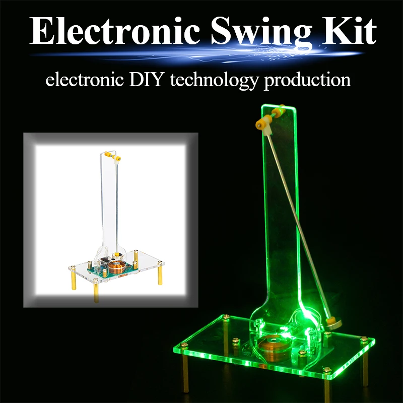 DIY Electronic Swing Kit Electromagnetic Swing Induction Teaching and Practical Training Welding Exercise Parts