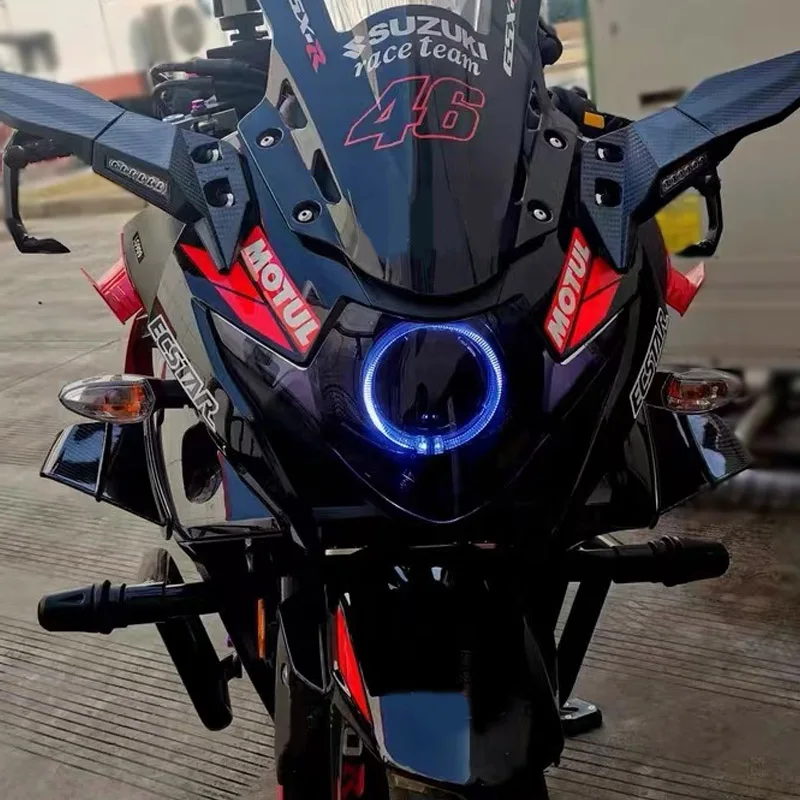 ل YZF R1 R6 R25 R7 R3 كاواساكي نينجا H2 H2R لسيارات BMW S1000RR دراجة نارية وينجليت الهوائية الجانبية الجناح زعنفة المفسد الملحقات
