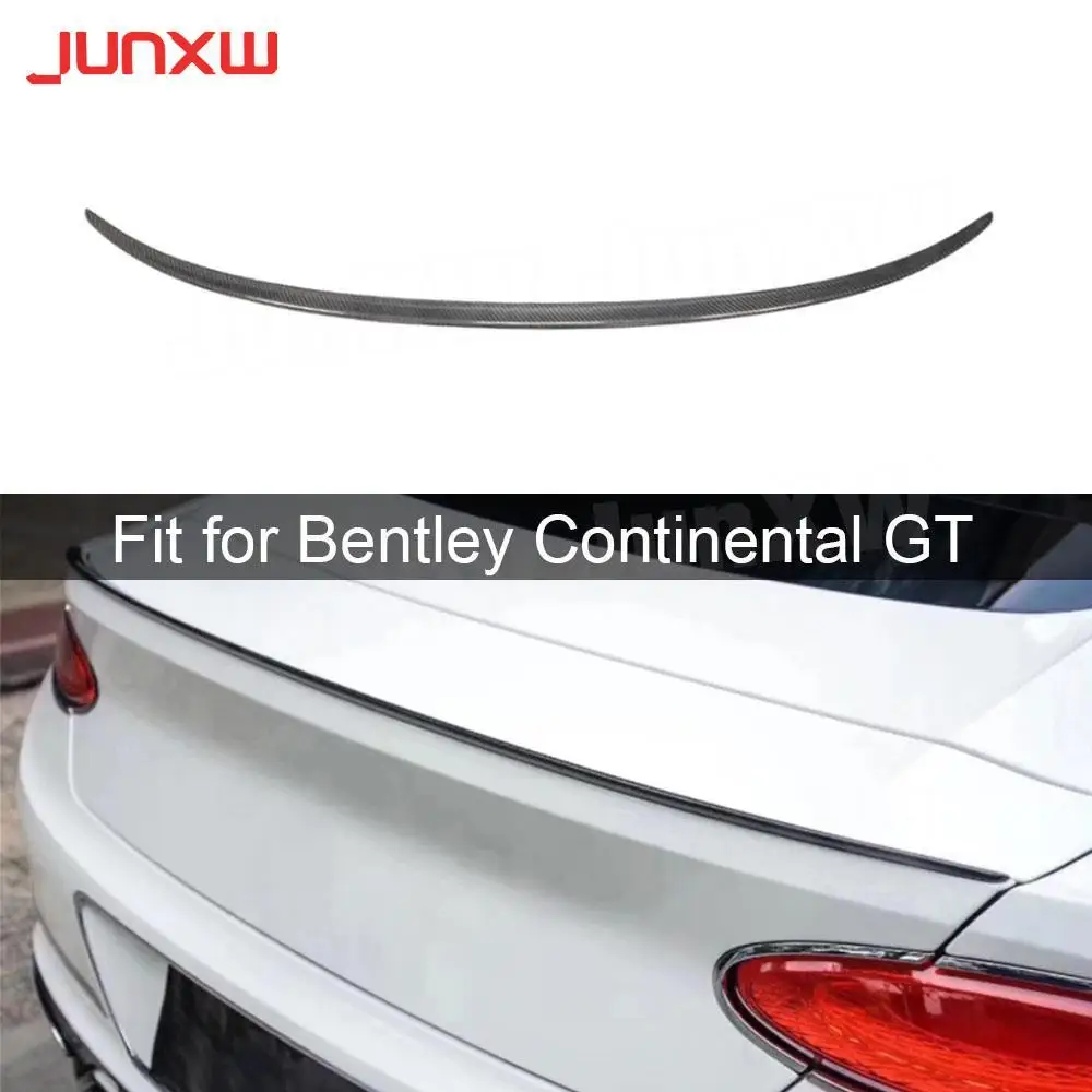 

Carbon Fiber Rear Trunk Spoiler for Bentley Continental GT W12 2018-2021 Rear Trunk Wing Spoiler Boot Lip