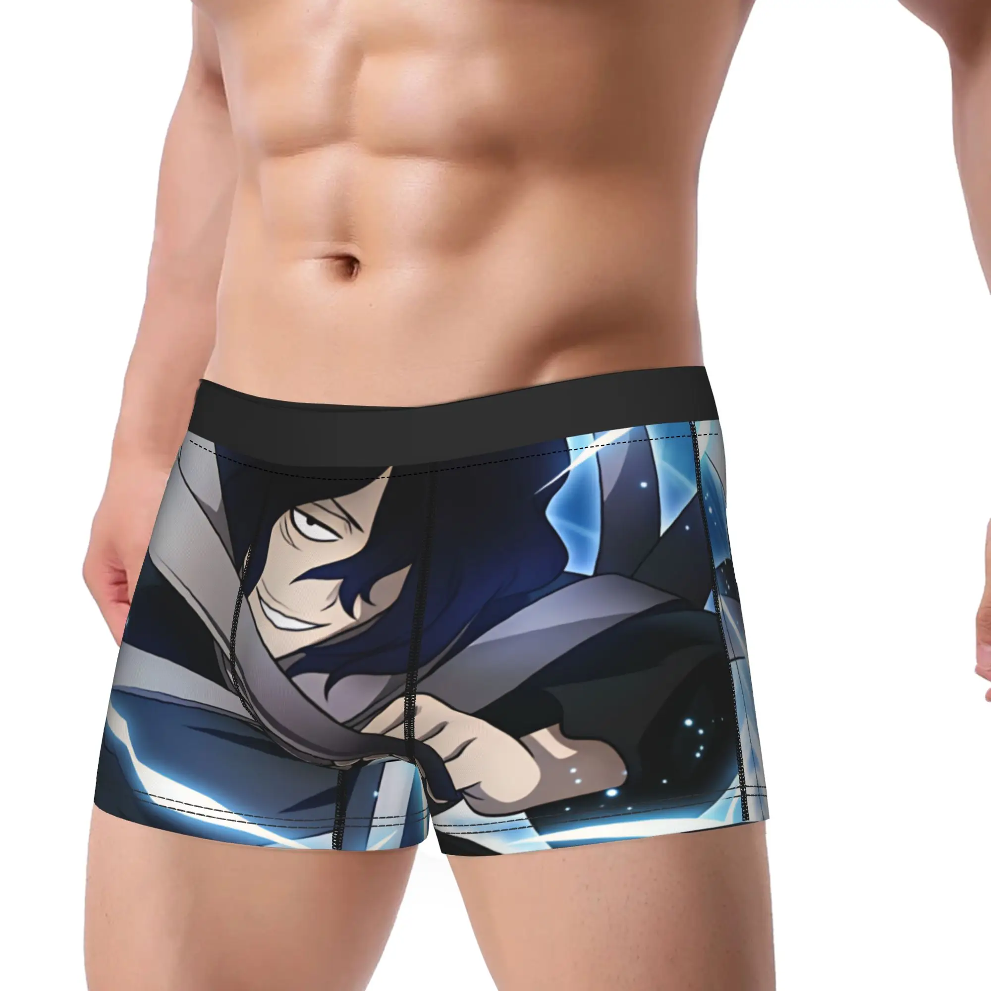 Aizawa Shota  Boxer Shorts  3D Pouch Underwear Hot Sale Custom DIY Boxer Brief Funny Man Underpants Plus Size