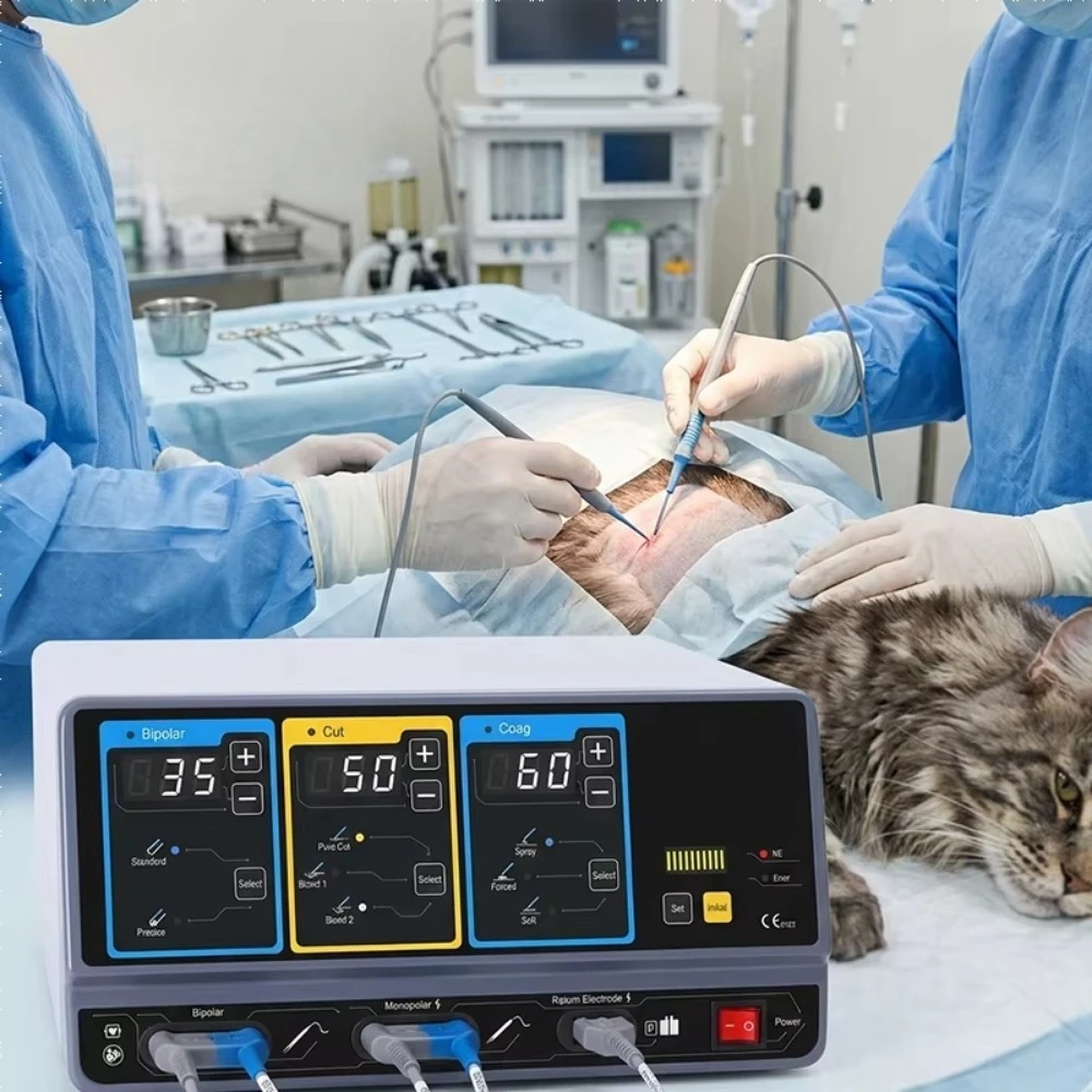 Multifunctional electrosurgical instrument, unipolar and bipolar electrosurgical device, high-frequency electrosurgical knife f