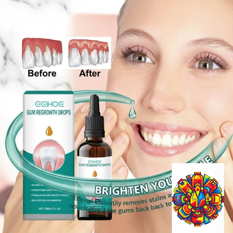 Gingival repair drops Quickly Repair of Cavities Caries Teeth Whiten Remove Yellow Plaque Stains Relieve Gums Toothpaste