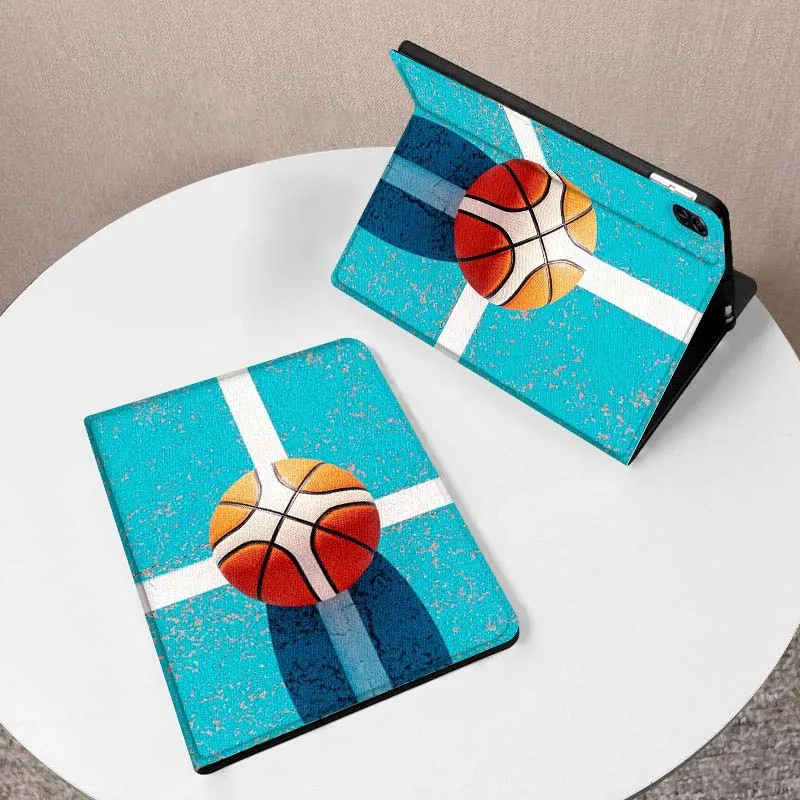 Creative basketball patterns Tablet Case For Honor Tab Pad 6 7 8 9 X8 V7 V8 X9 13 X8a X9a Pro 10 Magic GT GT2 10.1 13.3 Inch