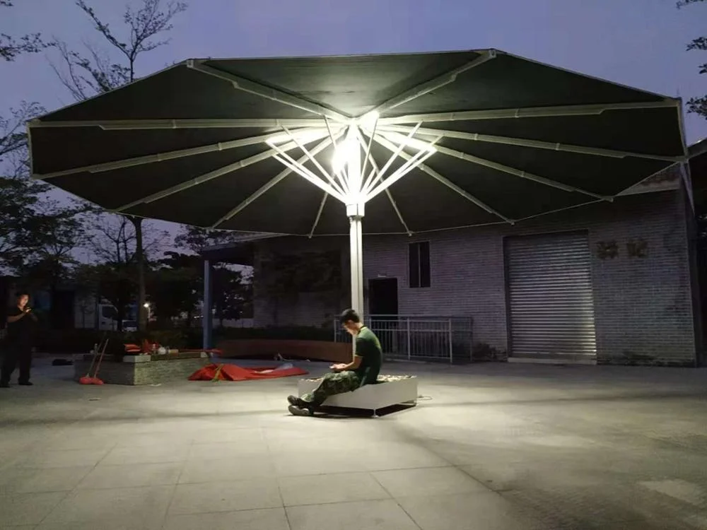 jj-Luxury Starlight Umbrellas Latest Design Beer Garden Parasols