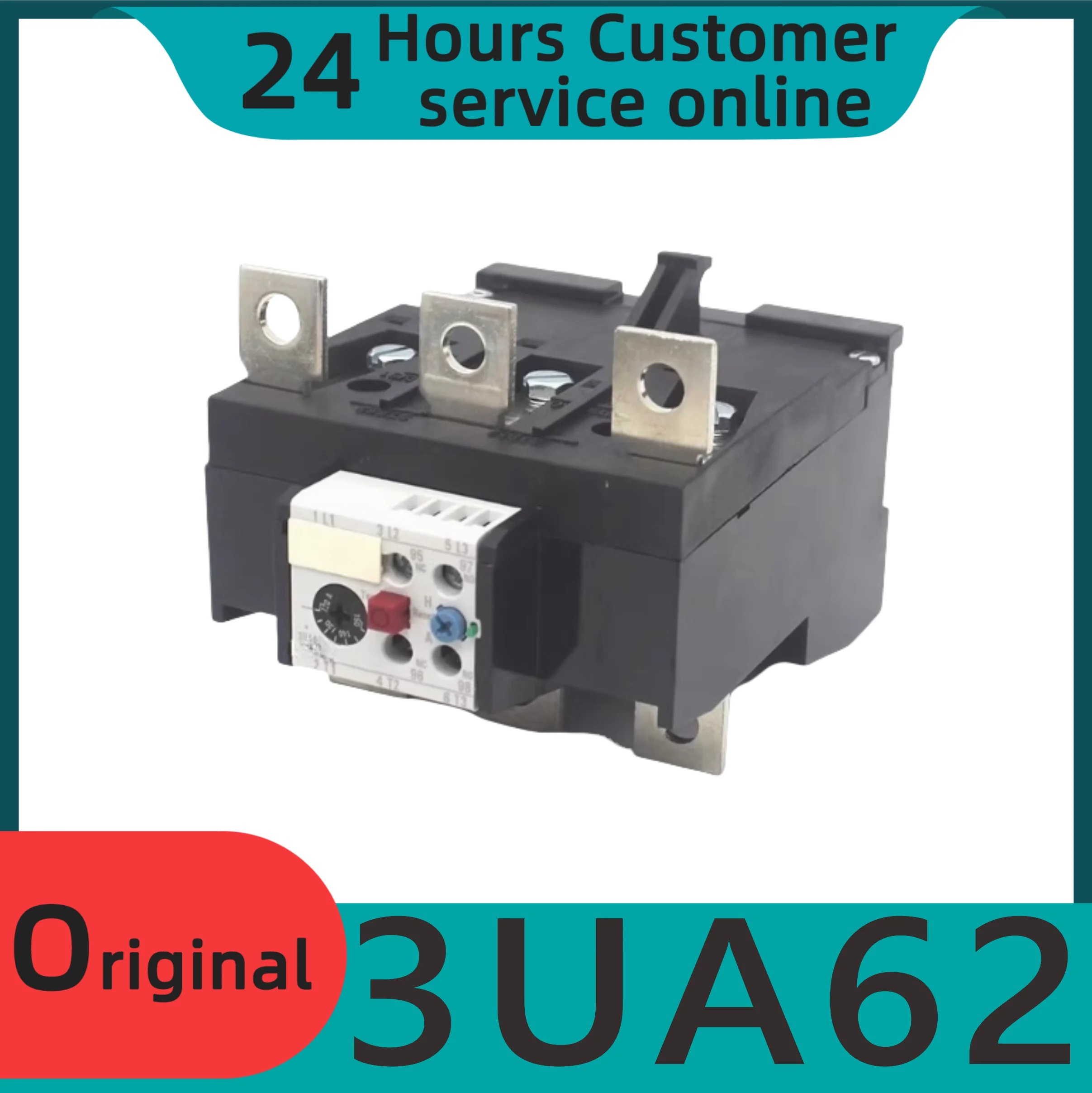 

Brand new original thermal overload relay 3UA62 thermal protector 3UA62 40-2H 2W 2X 3K 3H 3L 3J