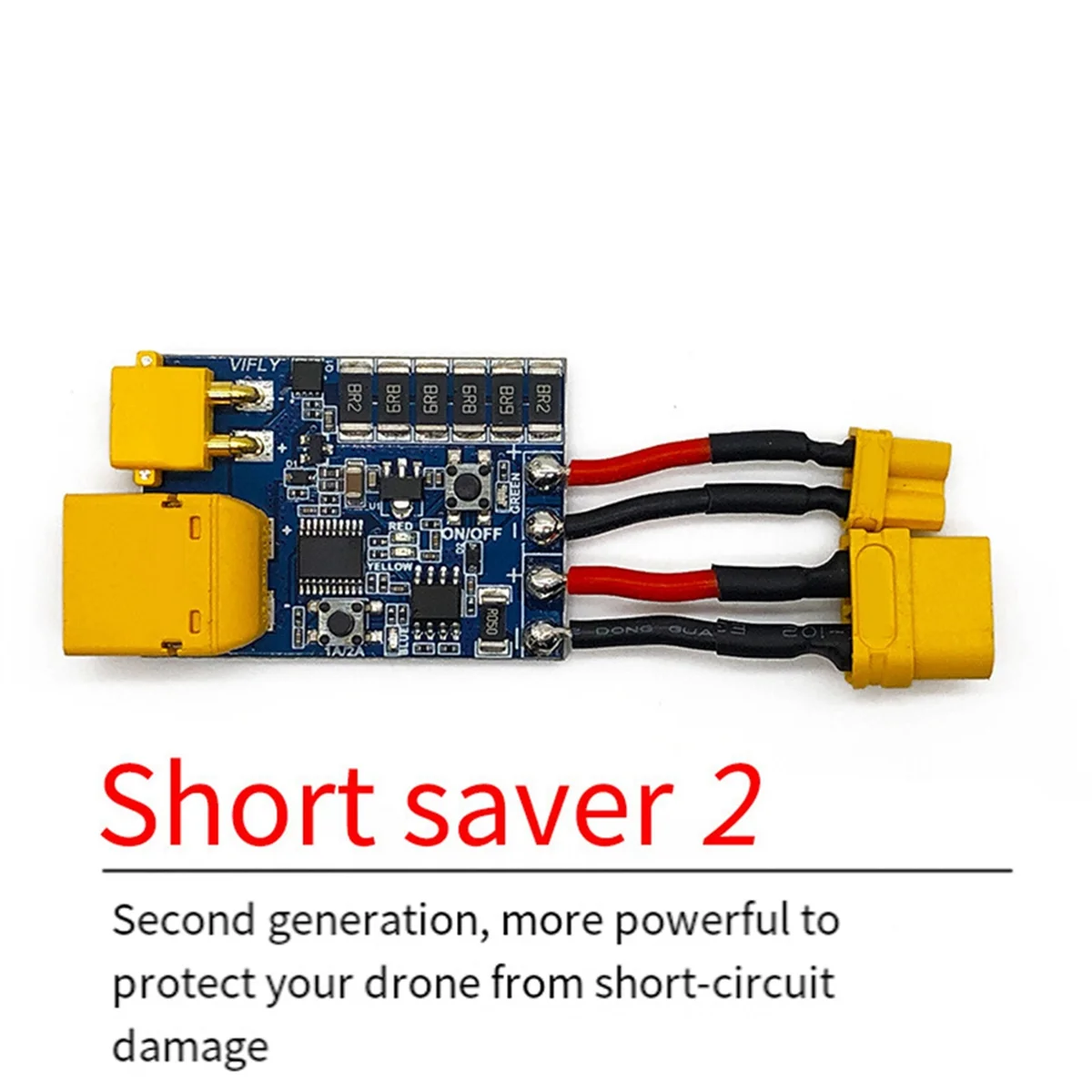 ShortSaver 2 Smart Smoke Stopper Electronic Fuse to Prevent Short-Circuit & Over-Current for FPV Racing RC Drone