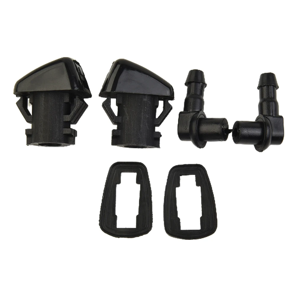 

100% Brand New Right Front Left Washer Nozzles Jet New Safe Front Windscreen Nozzles Spray Useful 2pcs Accessories