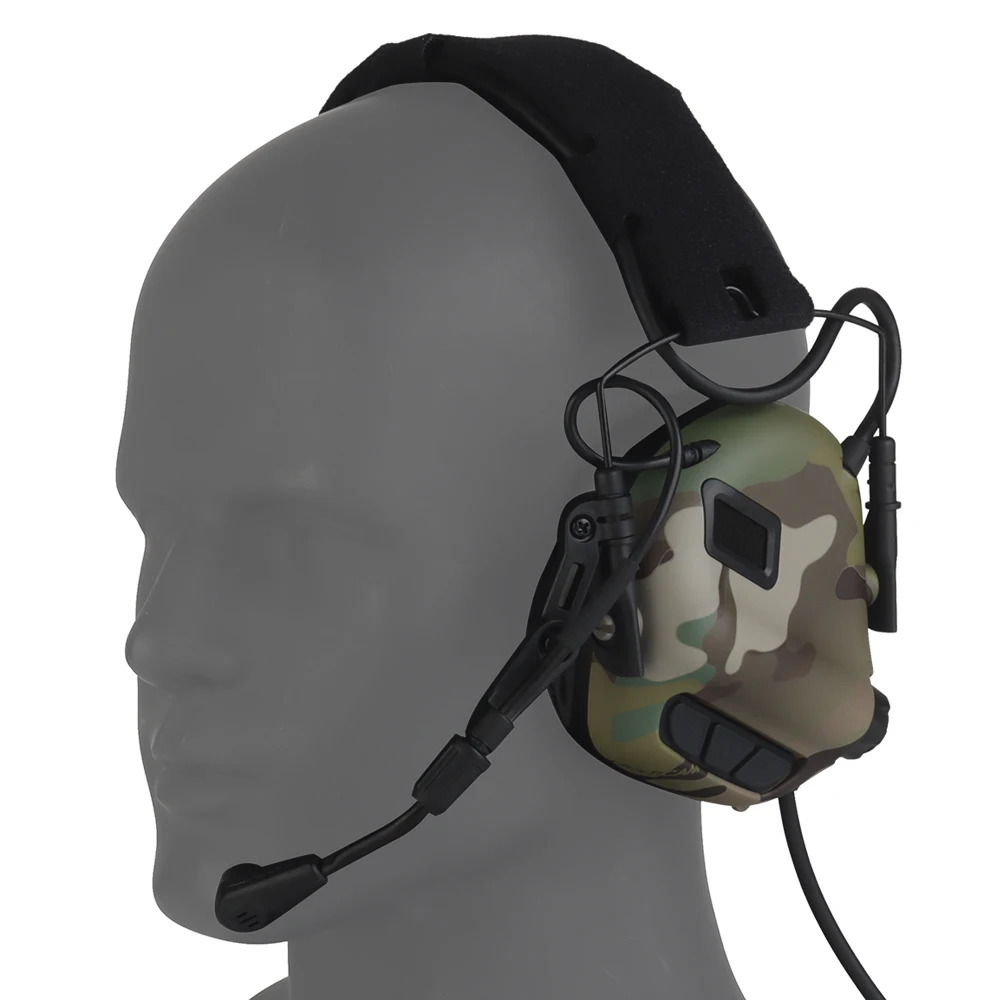 

7,0 гарнитура со звукоснимателем и шумоподавлением и адаптером для шлема OPS ARC Rail M32 MOD4/SE Стиль для стрельбы Наушники CS Game