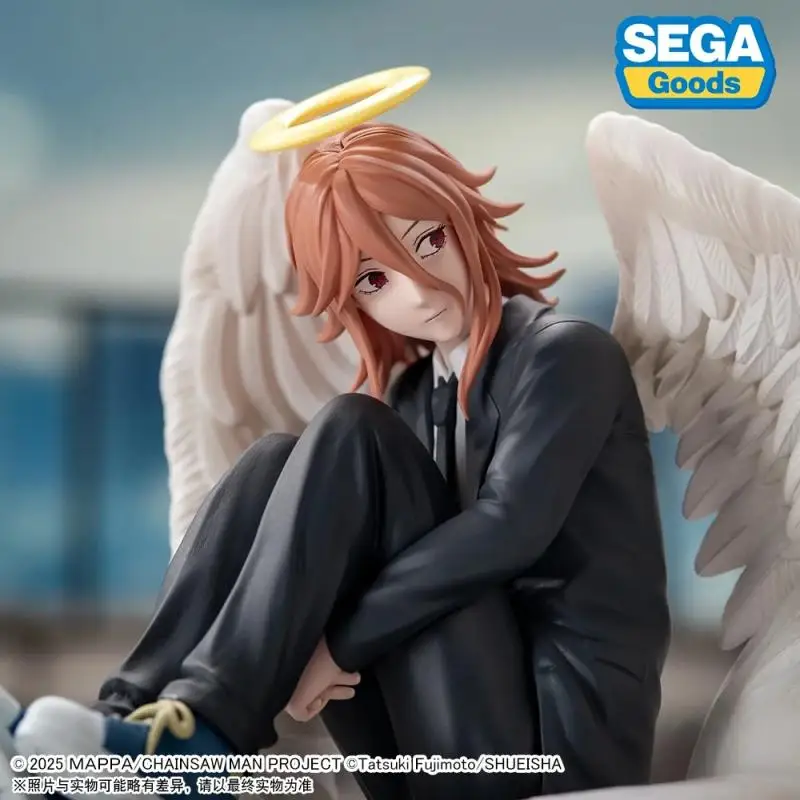 

Подлинная фигурка SEGA High Premium Chainsaw Man: Reze Hen Angel Devil Prepainte, 11 см, аниме-модель, украшение для рабочего стола, изысканные подарки