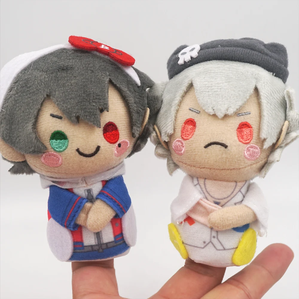 Division Rap Battle Hypnosis Mic DRB Anime Yamada ichiro Aohitsugi Samato 10.5cm FINGER PUPPET Plush Keychain Ornament Toys Gift