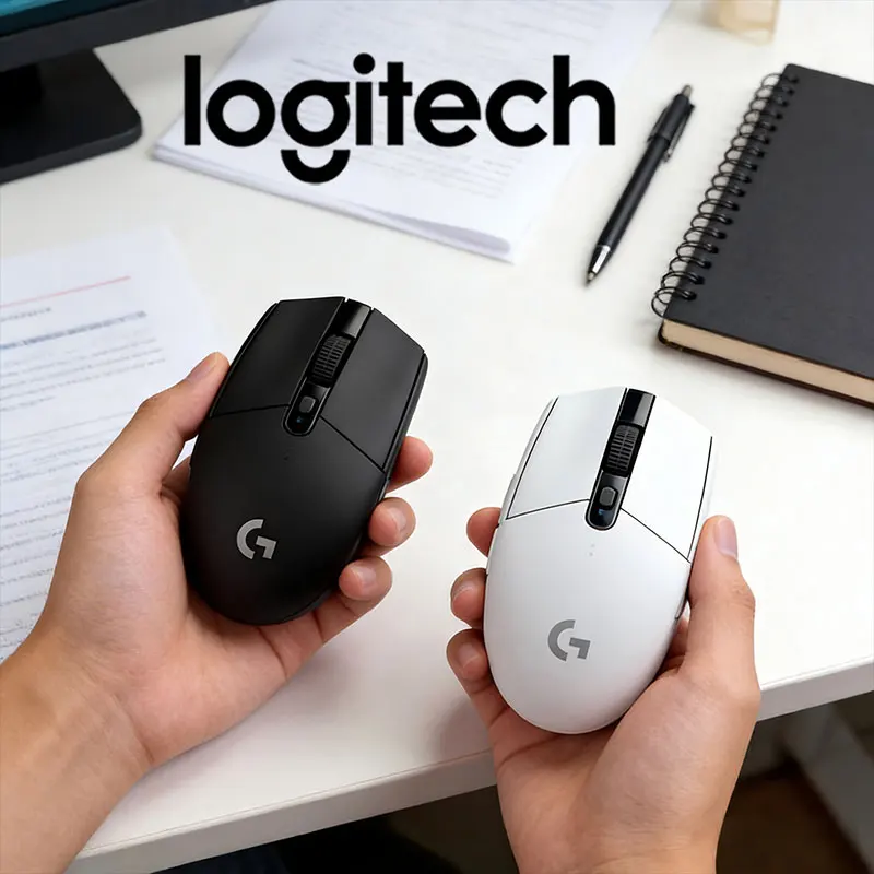 

Бесшумная двухрежимная беспроводная мышь Logitech G305, идеально подходит для офисного использования без помех, идеально подходит для встреч и безпроблем.