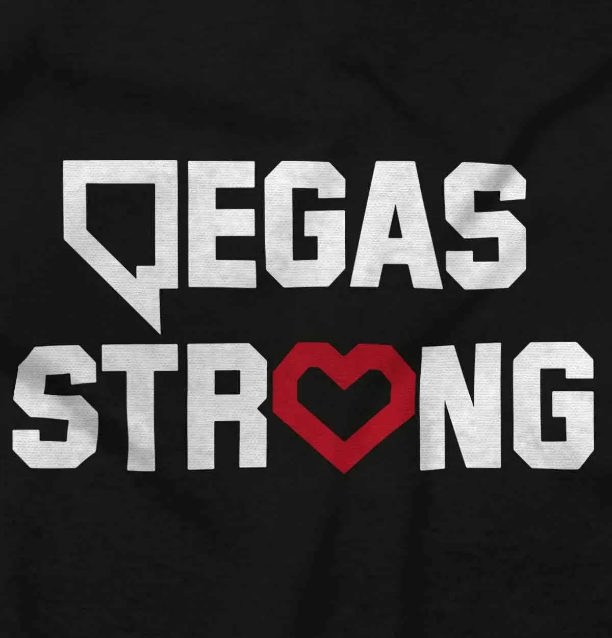 Vegas Strong NV Victim Support Love Graphic T Shirt Men or Women