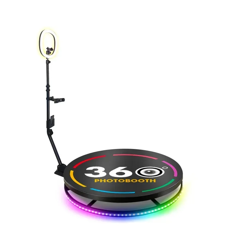 360 degree photo rotating table 360 photo booth surround high-quality photography table