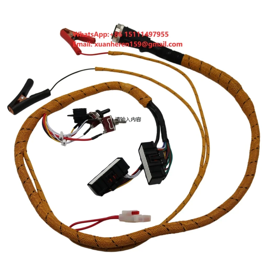ECU Programming Engine Start Test Harness Volv D6D D7D Bench Diagnostic Cable Fault Simulation Suitable for Volvo