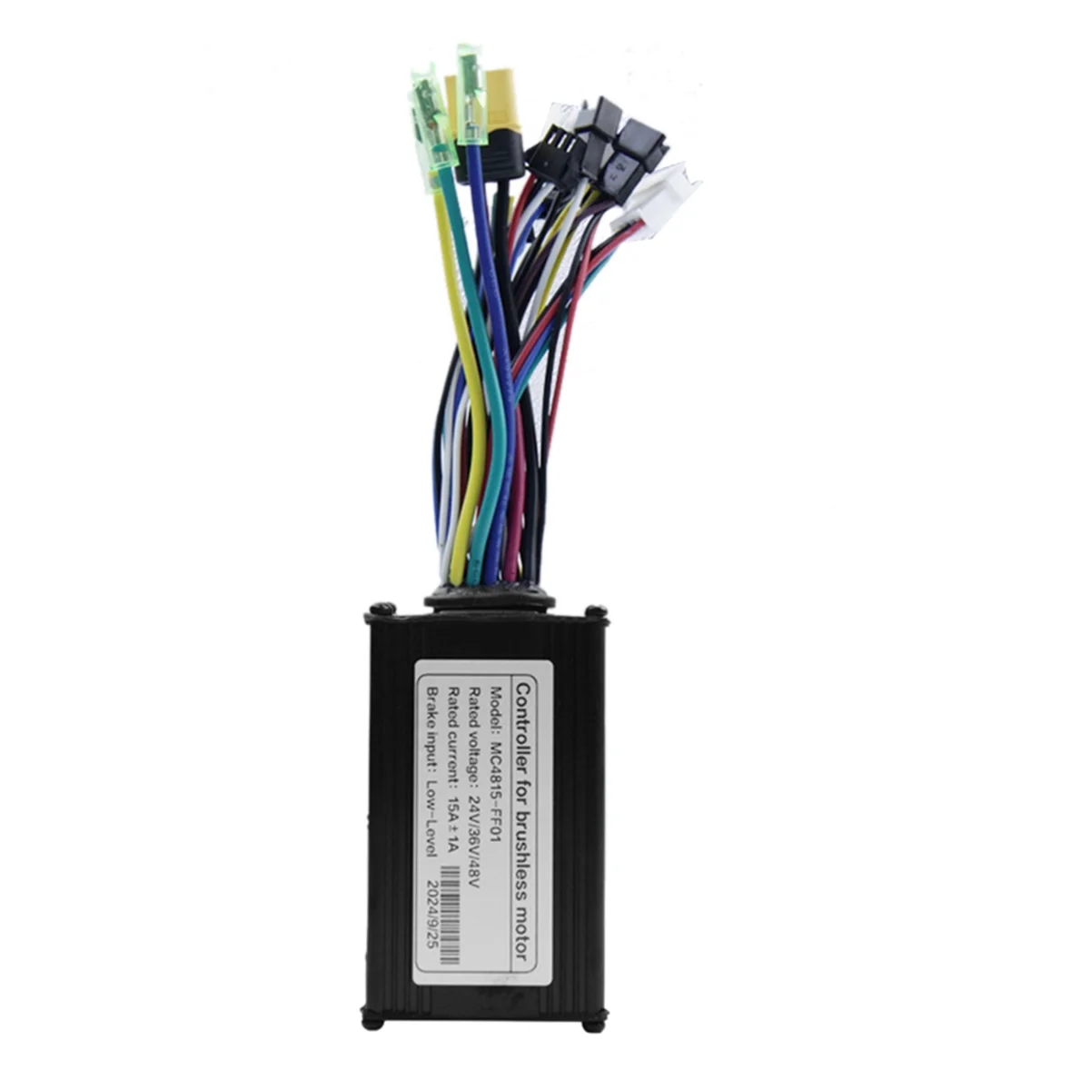 A56XQ EBike 3 โหมด 24V 36V 48V 15A Sinewave Controller 6 หลอดสําหรับ 250 W-350 W มอเตอร์ไฟฟ้าสกู๊ตเตอร์อะไหล่ EBike CONTROLLER
