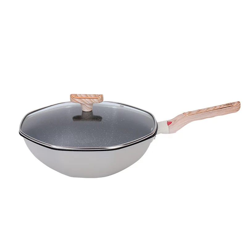 

Star anise Maifanshi non-stick pan household steak frying pan omelette artifact pancake frying induction cooker gas stove