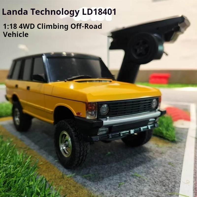 1/18 Ldrc 18401 Op afstand bestuurbaar klimvoertuig 4wd 40 °   Groothoekig klimvermogen voor verjaardagscadeau voor jongens