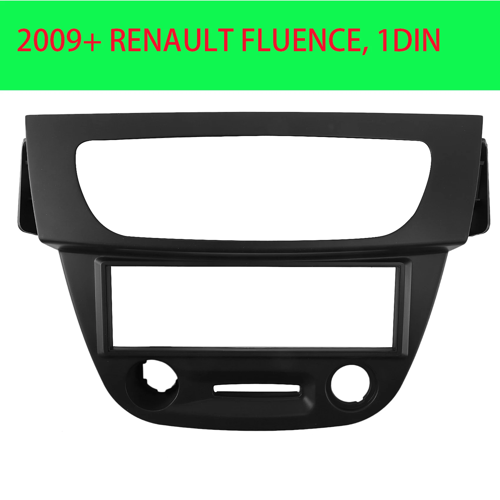 Essere adatto per 1 Din autoradio Fascia DVD Frame Panel Dash Kit di installazione per Renault Megane 2008-2015 Fluence 2009 +