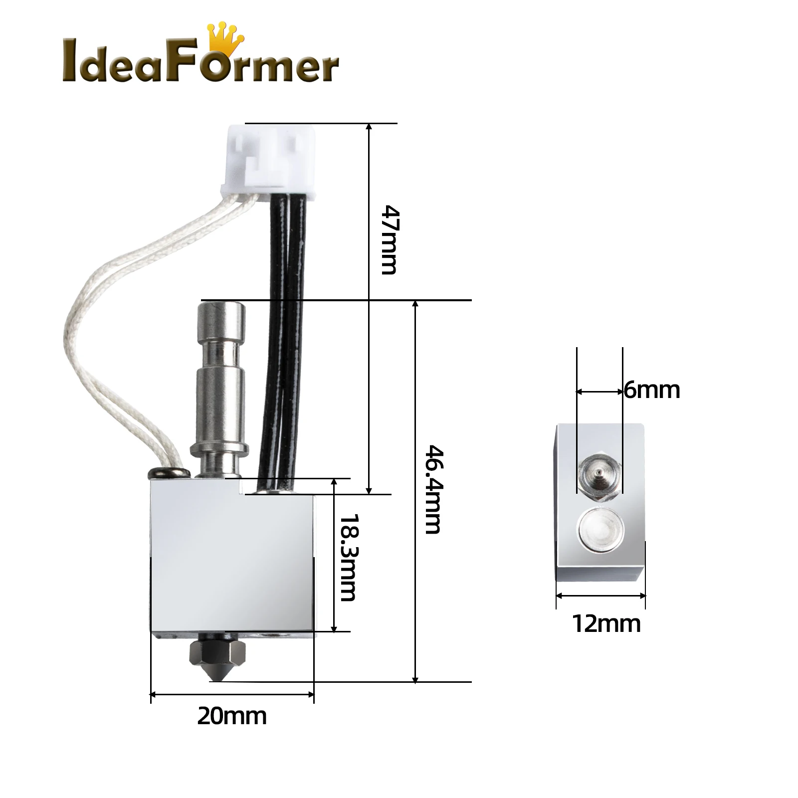 

For Anycubic Kobra S1 Hotend Kit 0.4mm 3d Printer Parts Hardened Steel Nozzle Kobra S1 Combo Metal Nozzle Kobra S1 Combo Hotend