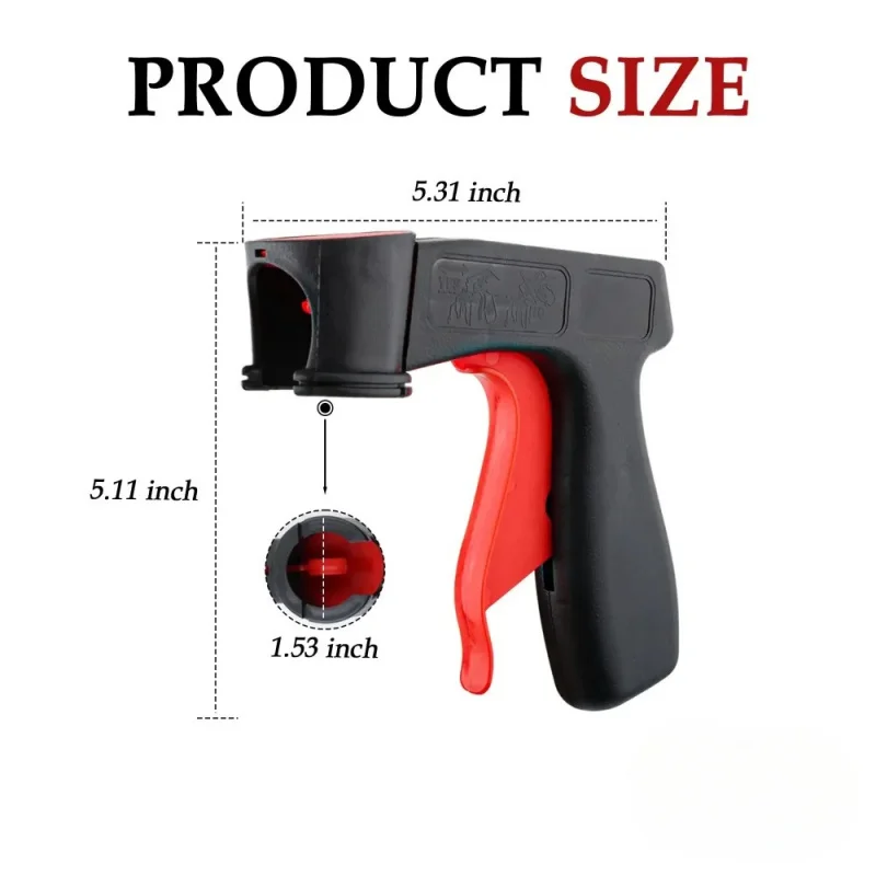 New Reusable Car Spray Trigger Handle Converts Spray Cans Into A Suitable Repair Paint Sprayer For Home Outdoor DIY Tools