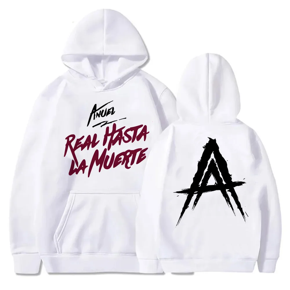 Anuel Aa hoodie trendy modern style pattern streetwear casual wear soft fabric female hoddie trendy comfortable