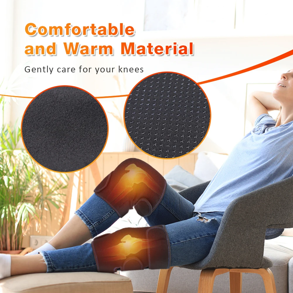 32pcs Tourmaline Self-Heating Knee Pads Relieve Pain Relief Support Brace Knee Joint Pain Knee Rehabilitation Health Care