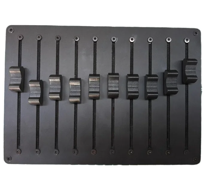 10-Way Fader Fader Customizable CC Information USB Interface MIDI Controller for Music Host Software