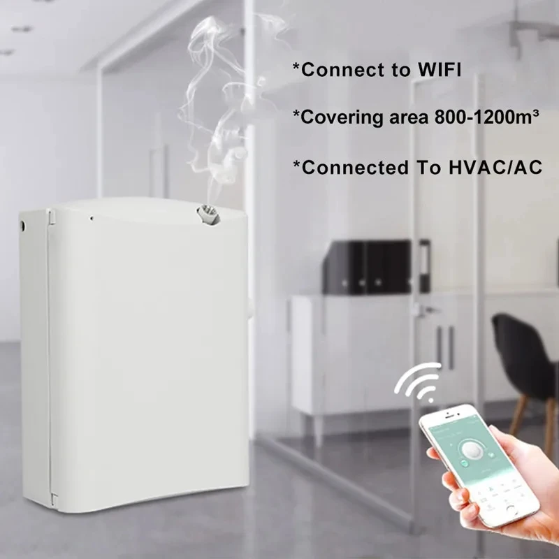 Namste Copertura 1200m 3 Diffusore di oli essenziali Macchina per aromaterapia domestica Diffusore industriale Diffusore HVAC Spedizione gratuita