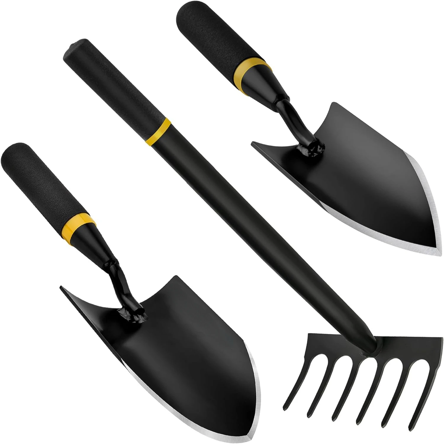 

Sturdy 3-Piece Gardening Hand Tool Set for Heavy Duty Use