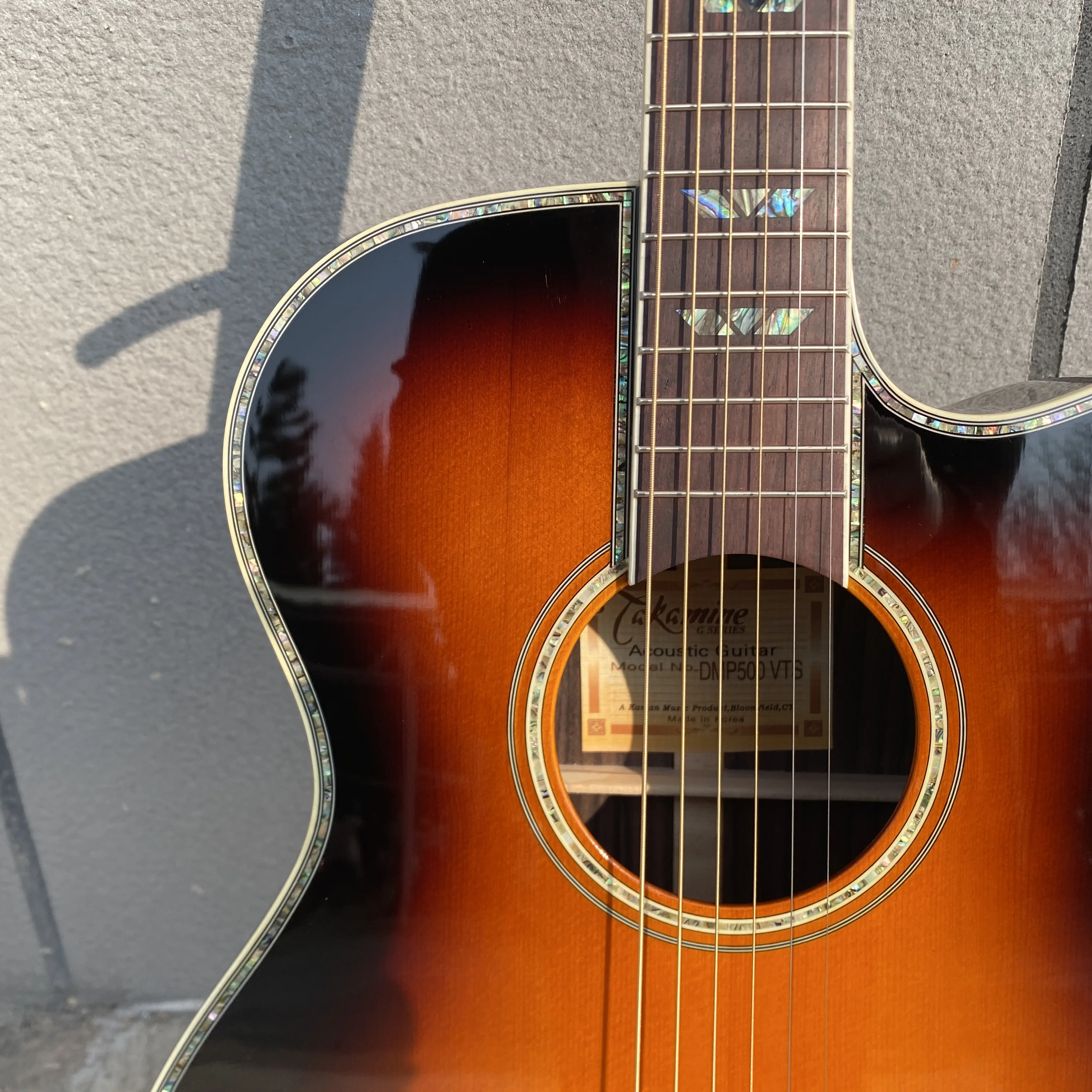 Original Guitar, 22 Frets, Ebony Fingerboard, Spruce Wood Panel, Beautiful Sound, Durable Structure, Rosewood Side Panel, Free Shipping