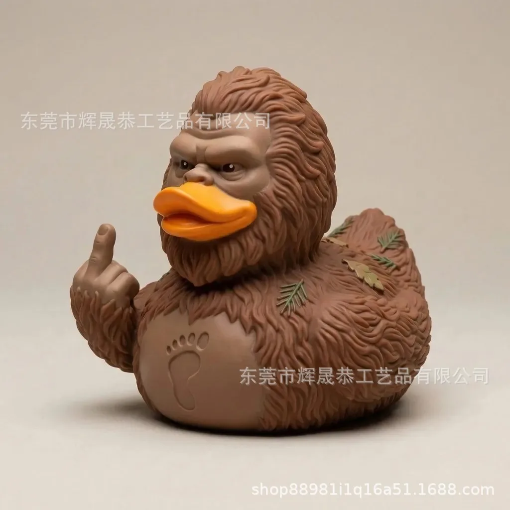 

Legendary Bigfoot Duck Model – Creative Duck Ornament, Desktop Decoration, Playful and Fun Gift Item