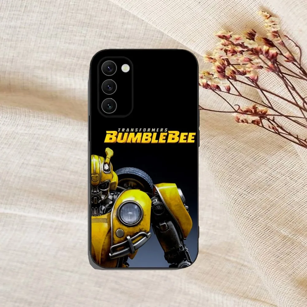 T-Transformers B-Bumble Bee Phone Case Phone Case for Samsung Galaxy A13,A21s,A22,A31,A32,A52,A53,A71,A80,A91, Soft Black Cover