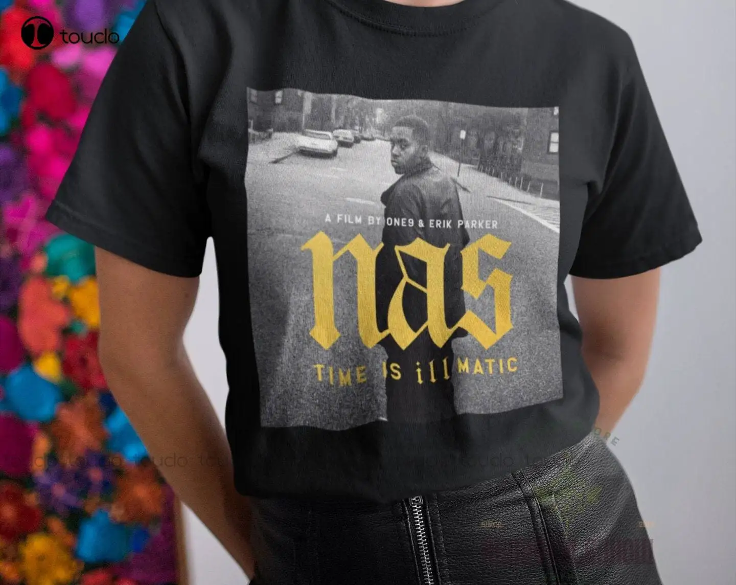 Nas Illmatic Hip Hop Rap T-Shirt Custom Tshirts Custom Aldult Teen Unisex Digital Printing Tee Shirts Xs-5Xl Breathable Cotton