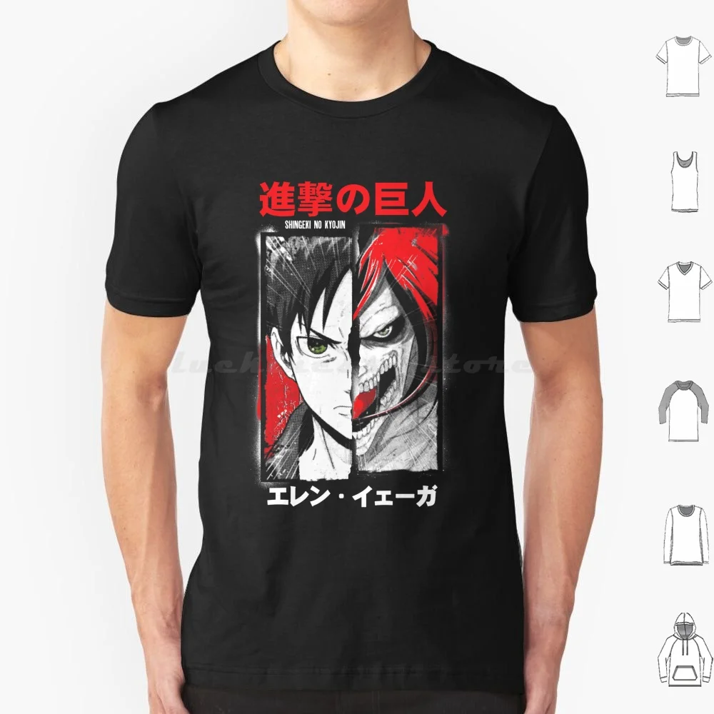 Eren T Shirt Men Women Kids 6Xl Titan Shingekinokyojin Eren Atackontitan