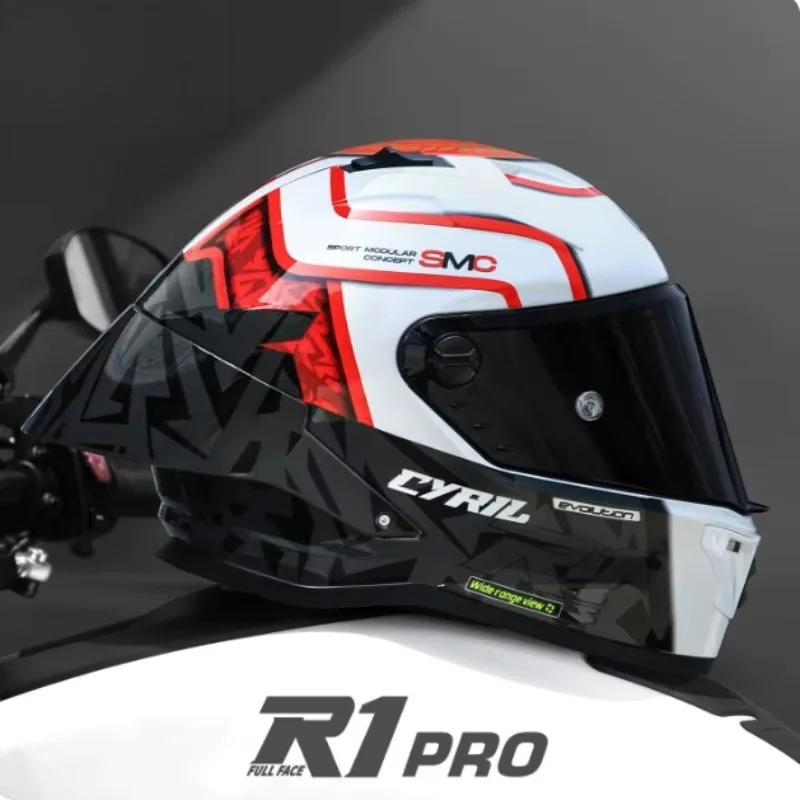Motorcycle Full Helmet Large Tail Retro Cruise Moto Helmet Double Lens Capacete Masculino Casco Moto ECE DOT Certification