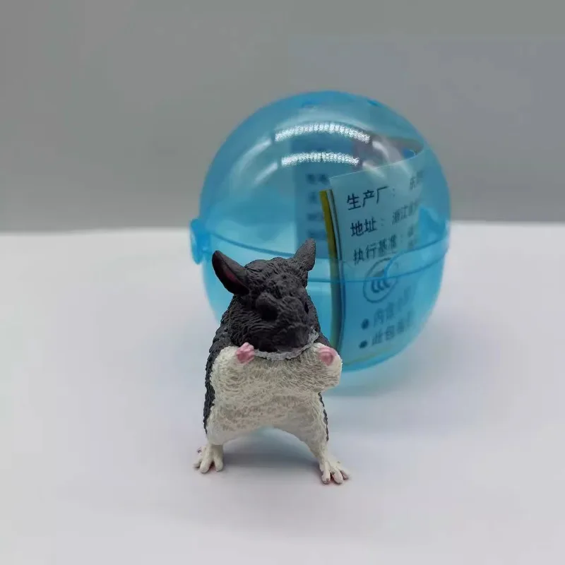 Original Yell Japan Gashapon Figure Anime Cute Mini Little Animal Hamster Cat Figurine Kawaii Action Figure Capsule Toys Gift