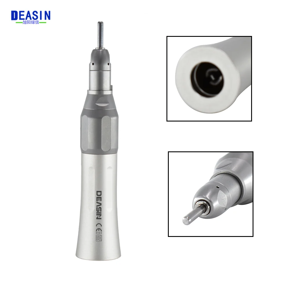 

New Dental FX 1:1 Straight Low Speed Straight Handpiece Nose Cone Ratio for Lab E-type Motors Dentist Tools