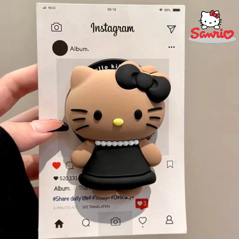 Sanrio Cute Hello Kitty Magnetic Phone 3D Cartoon Phone Holder Grip Tok Griptok For Magsafe iPhone Samsung Expanding Stand Tok﻿ - view 5