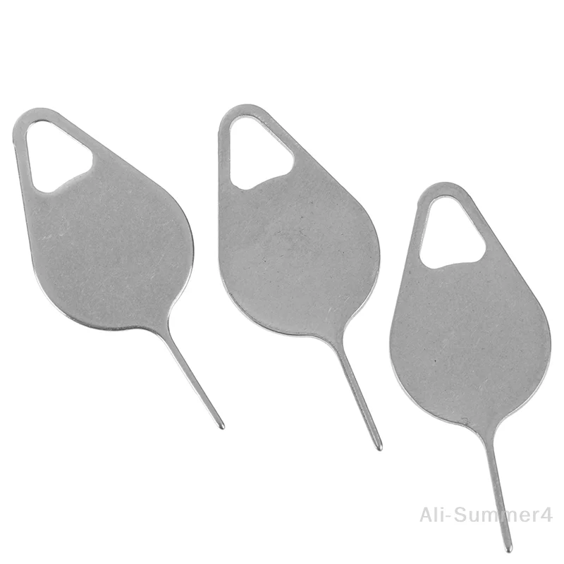 3pcs/set Sim Card Tray Removal Eject Pin Key Tool Stainless Needle for Phone